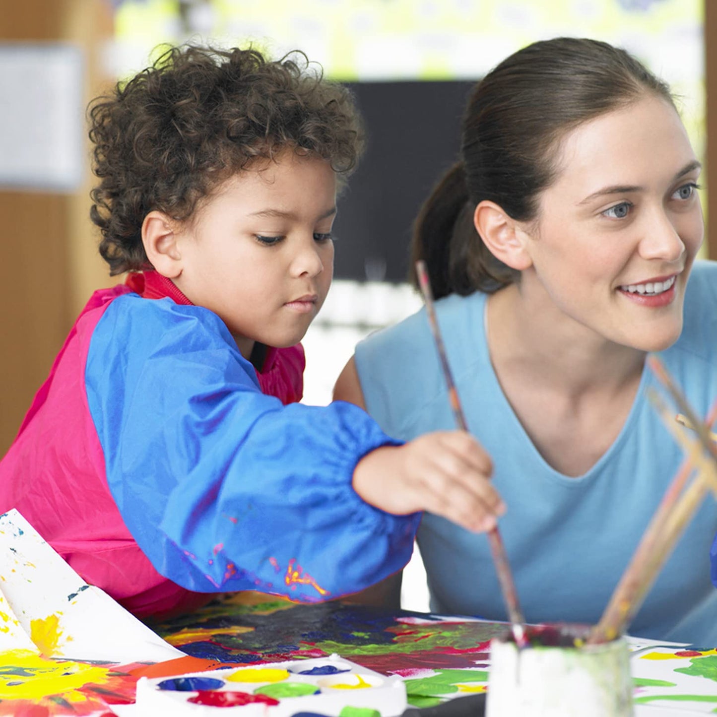 Ultimate Stationery Art Smock, Waterproof Kids Art Smock, Pink Smock, Toddler Art Smock, Kids Smock And Toddler Smock