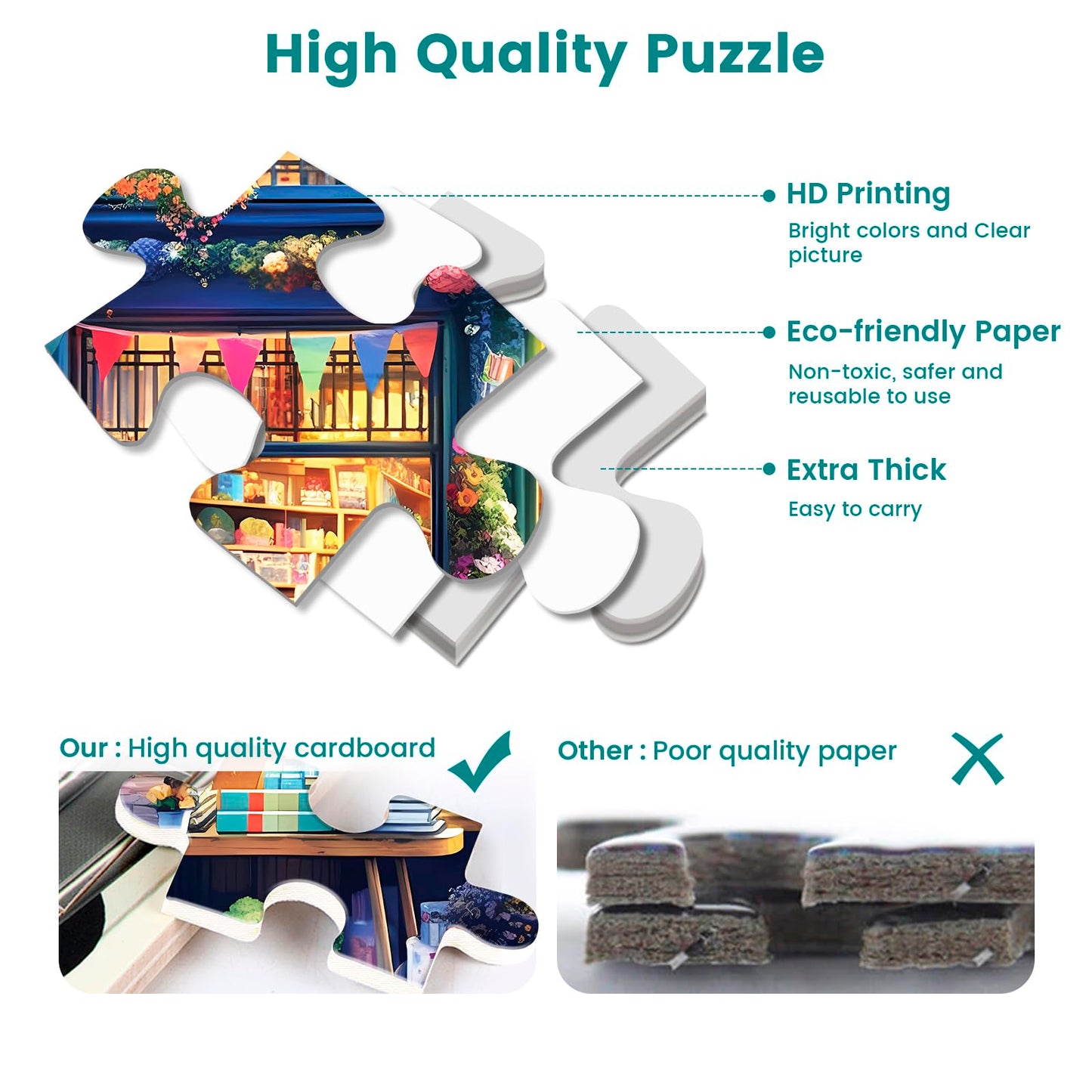 500 Piece Puzzles For Adults, Jigsaw Puzzles 500 Pieces, Puzzles 500 Pieces For Adults, Bookstore Dogs Jigsaw Puzzles, Funny Puz