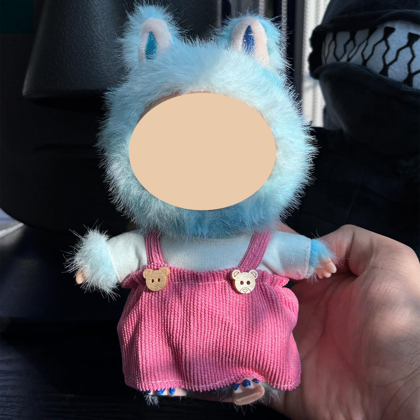 Doll Clothes - Compatible with LBB 5.91-6.7inch(15-17cm) Dolls as Accessories Only enhanced Dolls Outfit with Accessories Hand Crocheted Hat Sweaters Bag 15