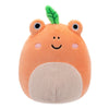 Squishmallows Original 5-Inch Fatima Peach Frog Plush - Fuzzy Belly, Soft Polyester, Model SQCR05531