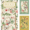 Caspari Chinese Wallpaper Bridge Gift Set In Blue, 2 Playing Card Decks & 2 Score Pads
