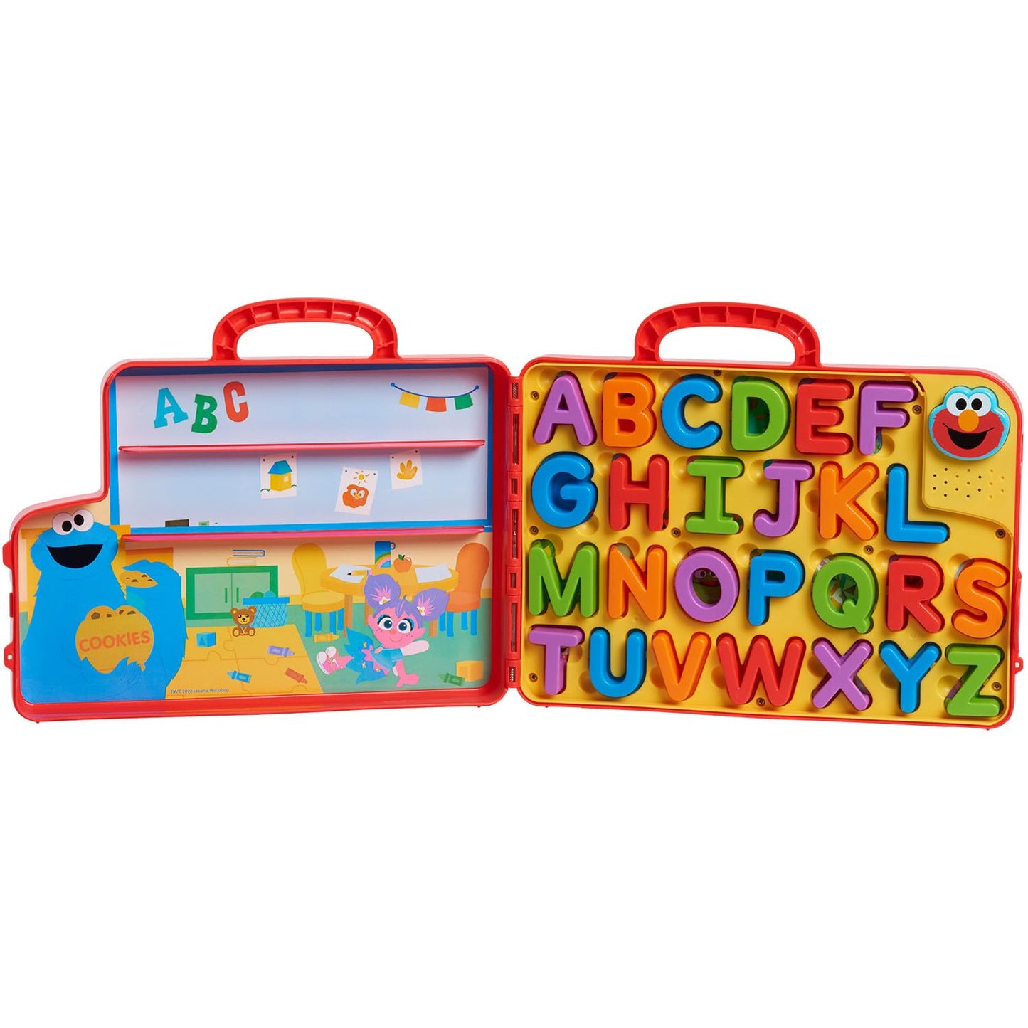 Sesame Street Elmos Learning Letters Bus Activity Board, Preschool Learning And Education, Kids Toys For Ages 2 Up By Just Play