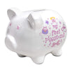 Baby Essentials My First Piggy Bank, Baby'S First Piggy Banks For Boys And Girls (Pink)