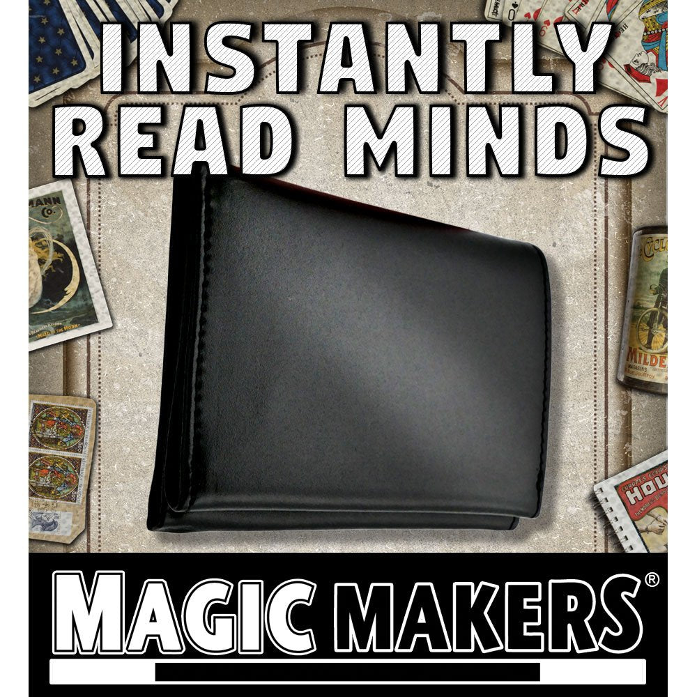 Mind Reading Invisible Peek Wallet Magic Trick
