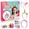 Headband Making Kit for Girls - Crafts for Girls Ages 6-8, Include 12 Headbands, Unique Birthday Gift Ideas for Girls, DIY Kits