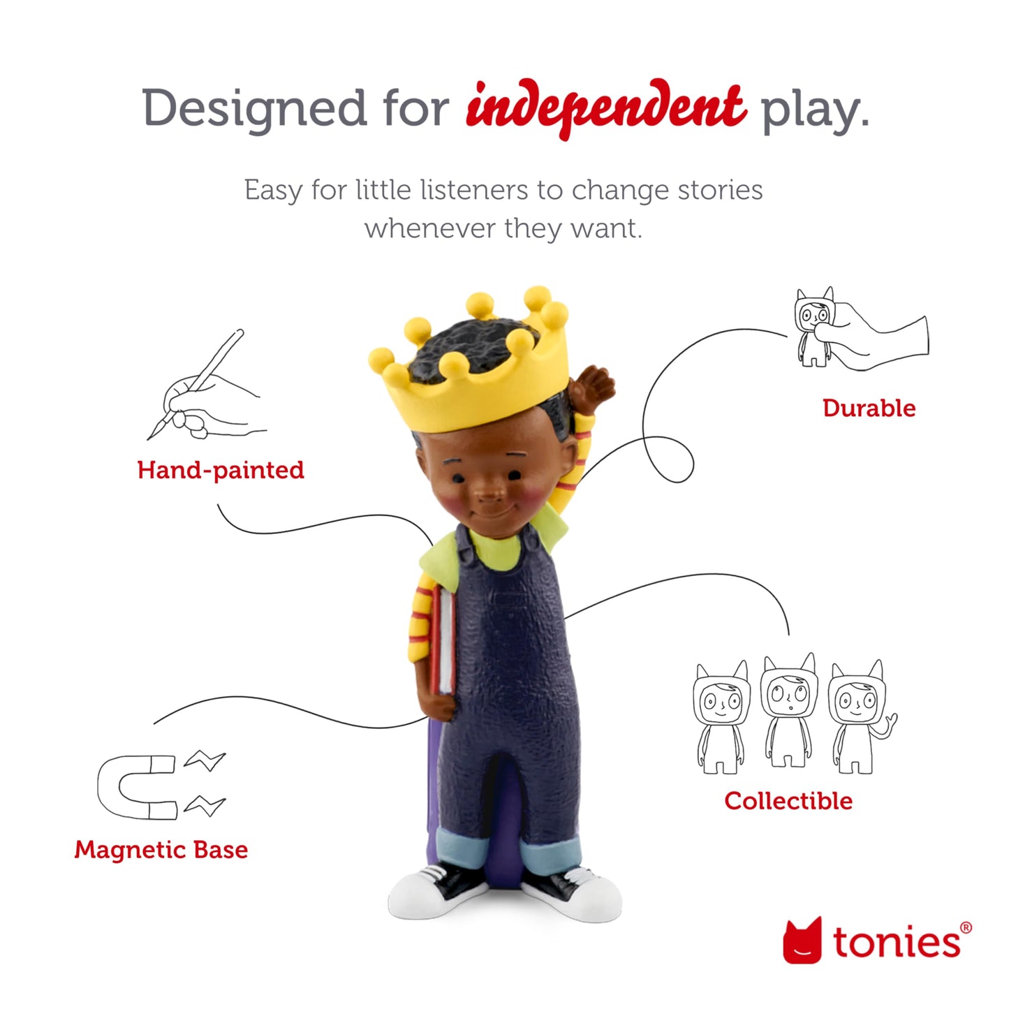 Tonies King Of Kindergarten Audio Toy Figurine