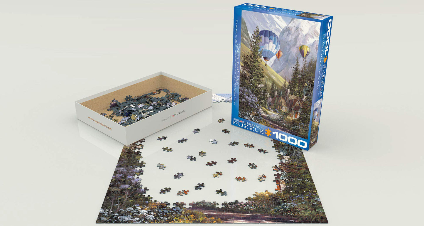 Eurographics Soaring With The Eagles Jigsaw Puzzle (1000-Piece)