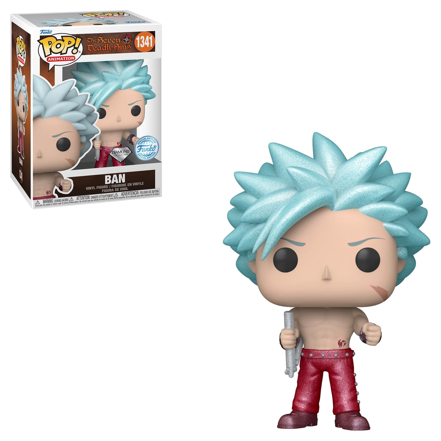 Pop! Animation: The Seven Deadly Sins: Ban (Diamond) Previews Exclusive Vinyl Figure