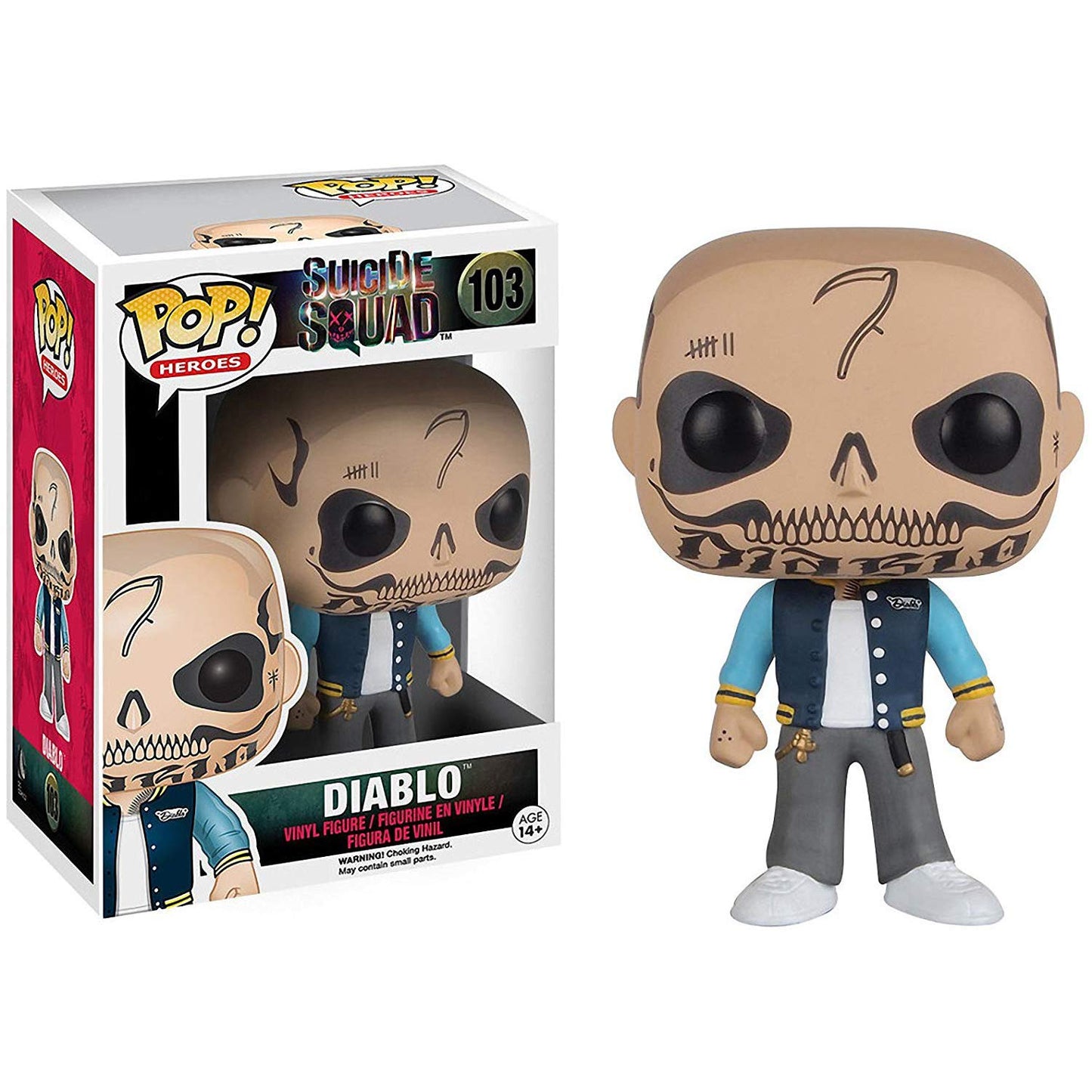 El Diablo: Fun Ko Pop! Heroes Vinyl Figure & 1 Compatible Graphic Protector Bundle (103 - 08362 - B)