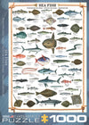 EuroGraphics Sea Fish 1000 Piece Puzzle - Cardboard, Model 6000-0313