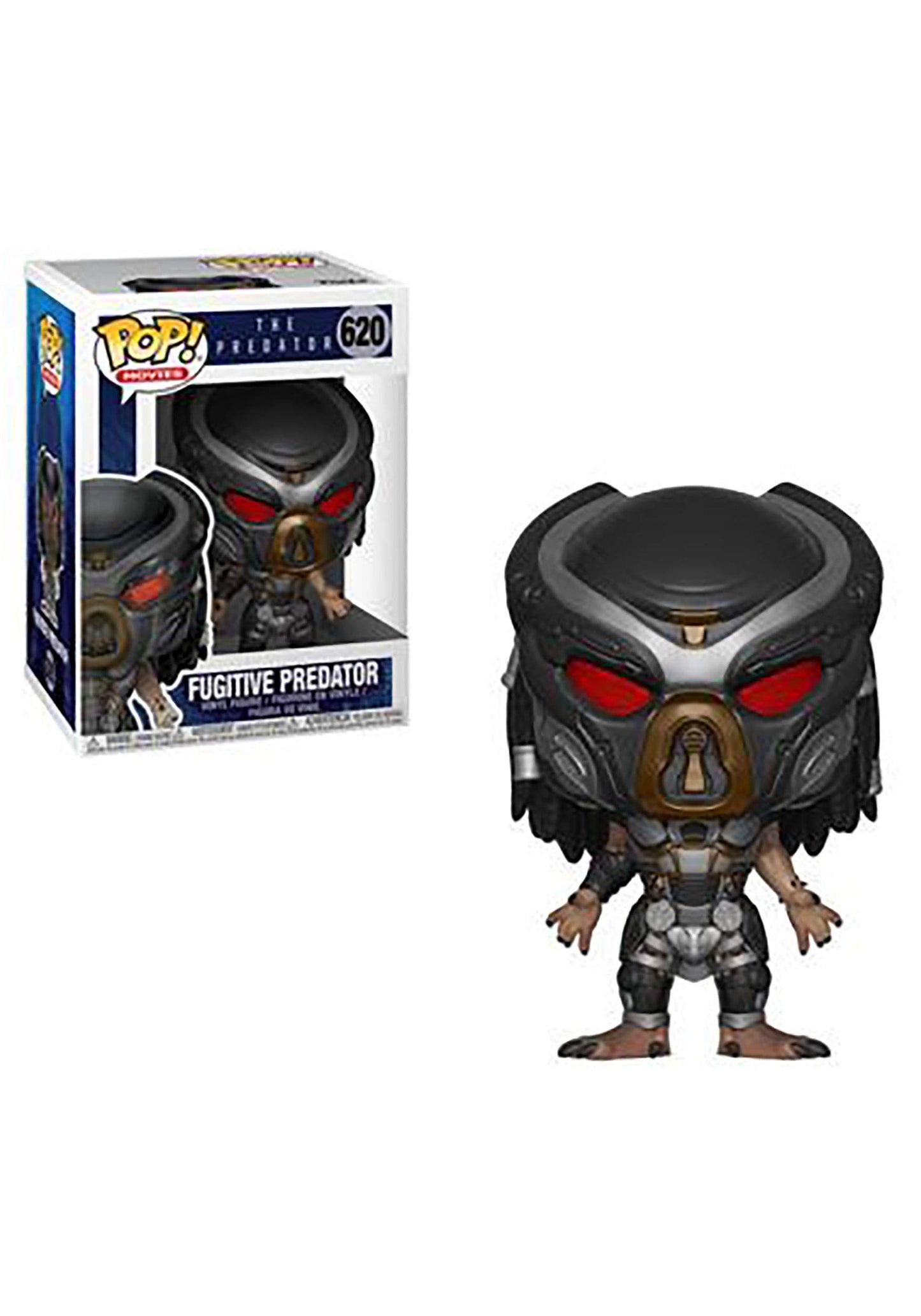 Funko 31299 Pop Movies: The Predator - Fugitive (Styles May Vary) Collectible Figure, Multicolor