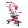 Radio Flyer Toddler Tricycle & Stroller, Adjustable Seat, Pink, Model 481PZ, 19.88" x 35.04" x 40.75", for Ages
