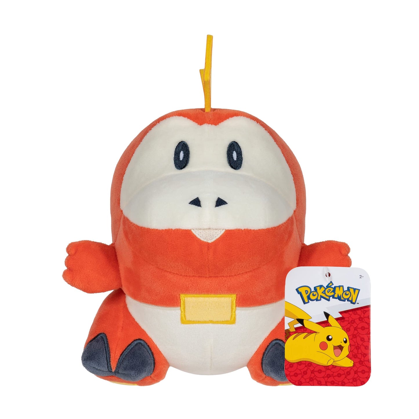 Pokemon Plush 3 Pack - 8-Inch Fuecoco, Quaxly, Sprigatito - Multicolor - Model PKW4010 - Soft Polyester