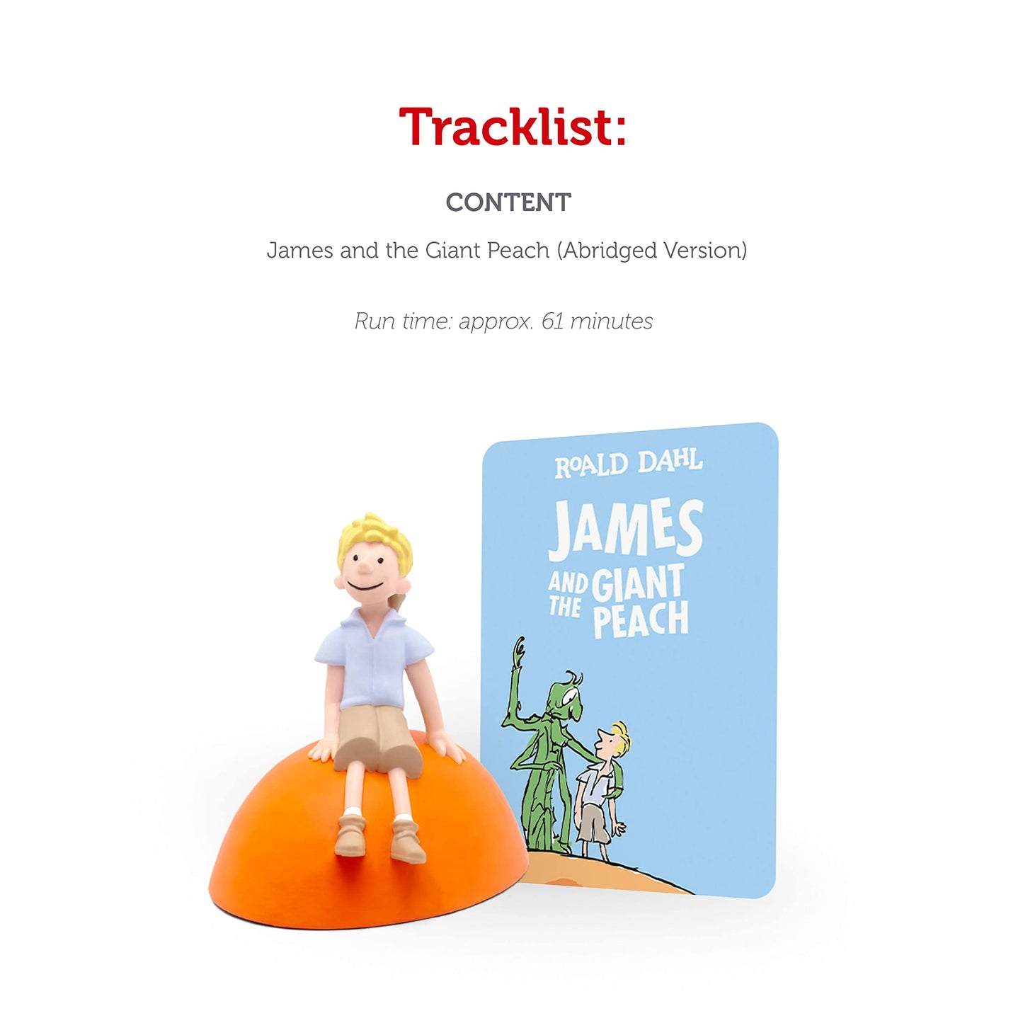 Tonies James And The Giant Peach Audio Play Character By Roald Dahl