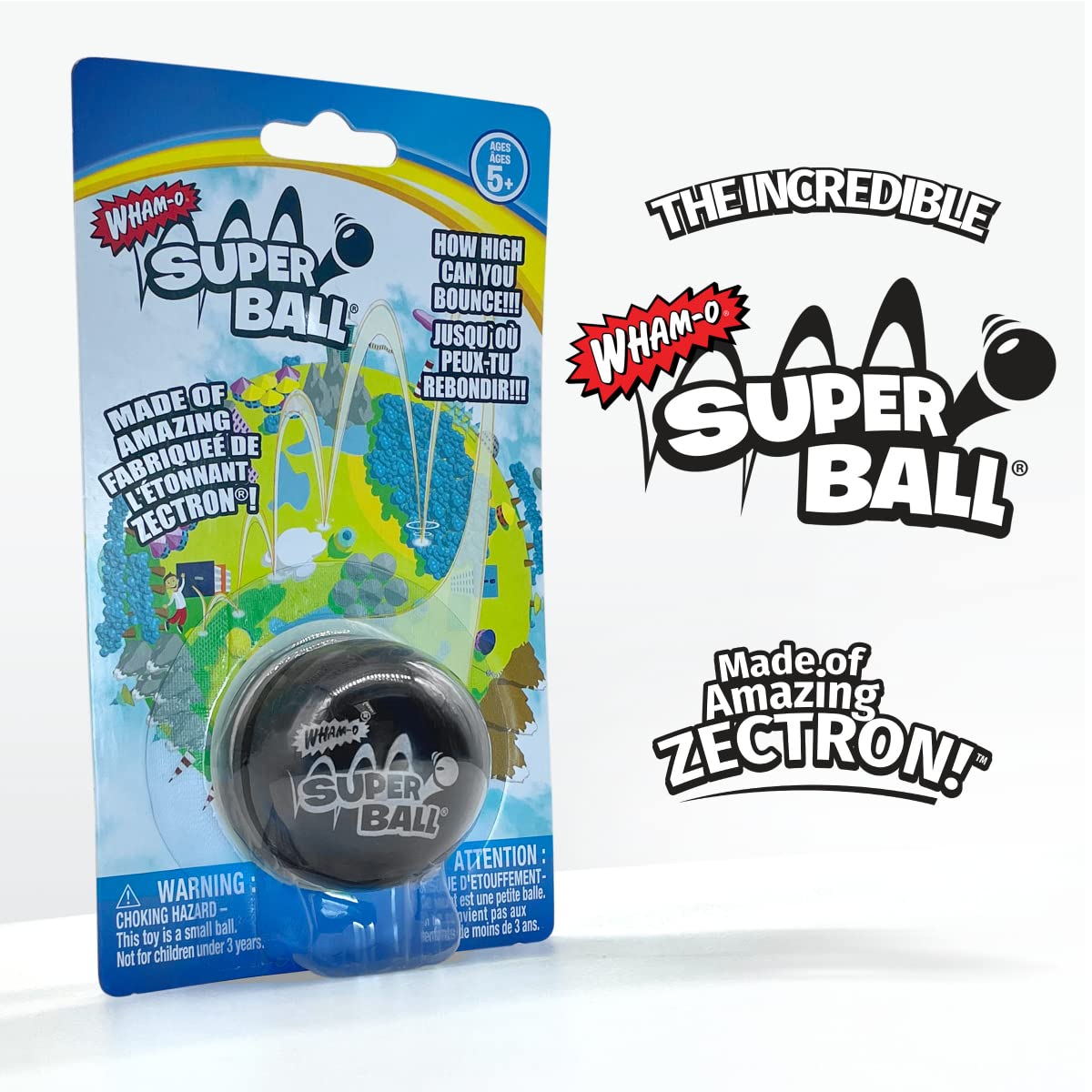 Wham-O The Original Superball With Zectron (2 Pack Bundle)