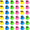 36 Pcs Mini Rubber Ducks With 36 Sunglasses Rubber Ducks In Bulk Bathtub Duckies Toys For Kids Gift Baby Shower Birthday Party Favors Cruise (Yellow, Duck With Sunglasses)