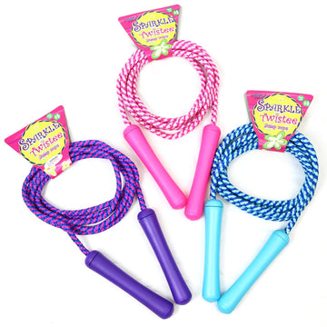 Giftexpress Adjustable Size Colorful Jump Rope For Kids And Teens - Outdoor Indoor Fun Games Skipping Rope Exercise Fitness Acti
