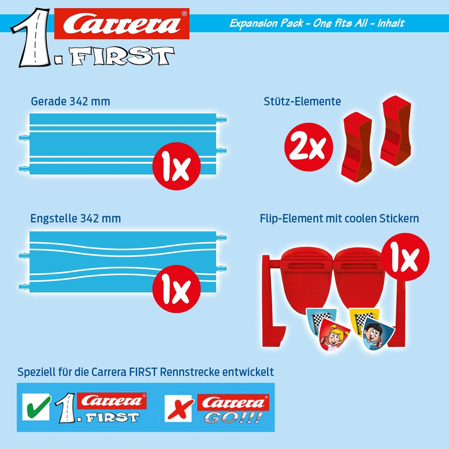 Carrera 20067001 First Extension Set One Fits All