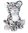Stuffems Toy Shop Record Your Own Plush 16 Inch Snow Leopard - Ready To Love In A Few Easy Steps