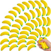50 Pieces Banana Stress Toy Pu Tiny Stretchy Fidget Banana Sensory Toy For Anxiety Relief Party Favors Adults Supply