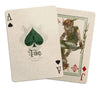 GENT SUPPLY CO. Bicycle Creatures of The FAE Playing Cards - Green, Cardstock Material