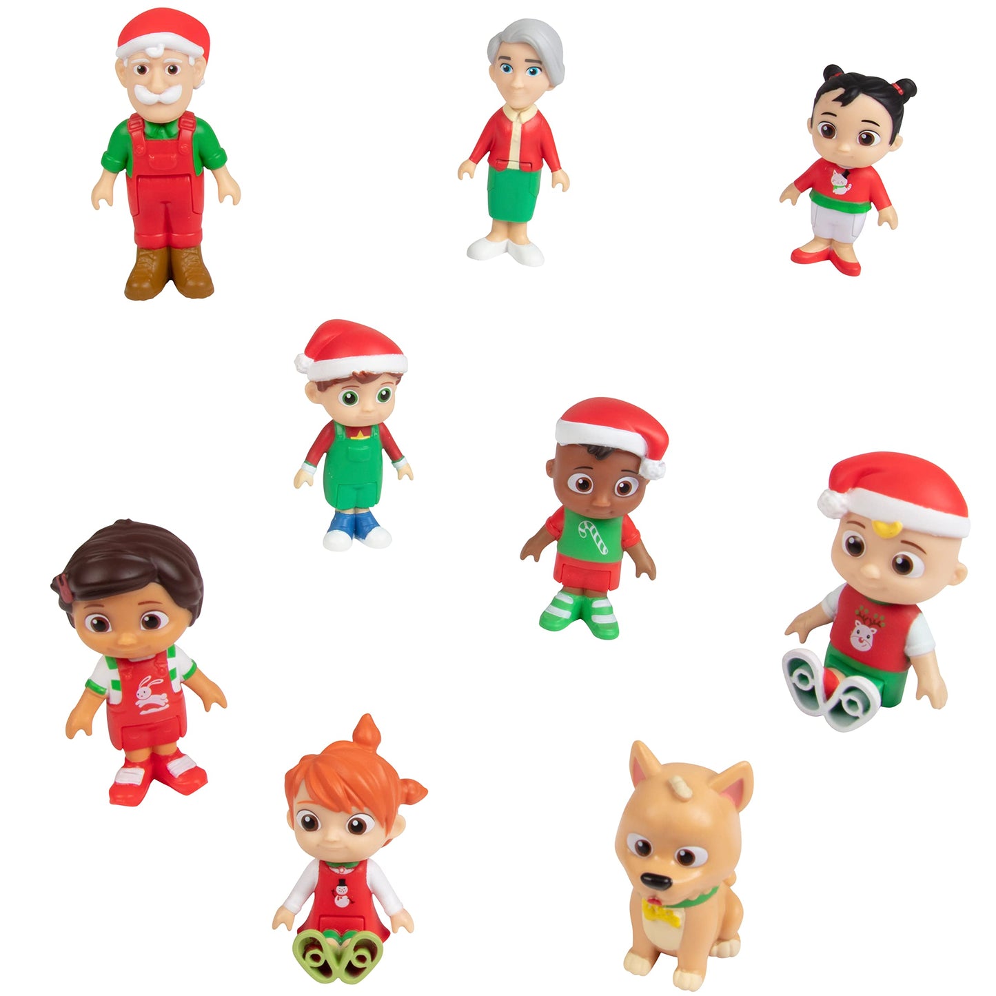 Cocomelon 24 Piece Toy Playset - Set Includes Character Figures & Accessories - Features Jj, Cody & More - Gift For Kids, Preschoolers 3+