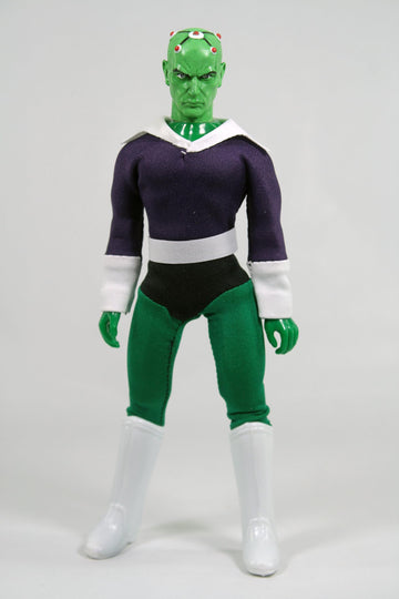Mego DC Brainiac 8-Inch Action Figure - 50th Anniversary, Multicolor, Plastic, Model 51353