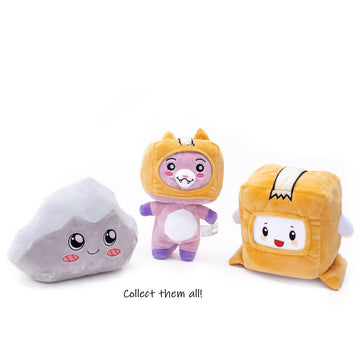 Lankybox Foxy Collectible 6' Plush, For The Biggest Fans