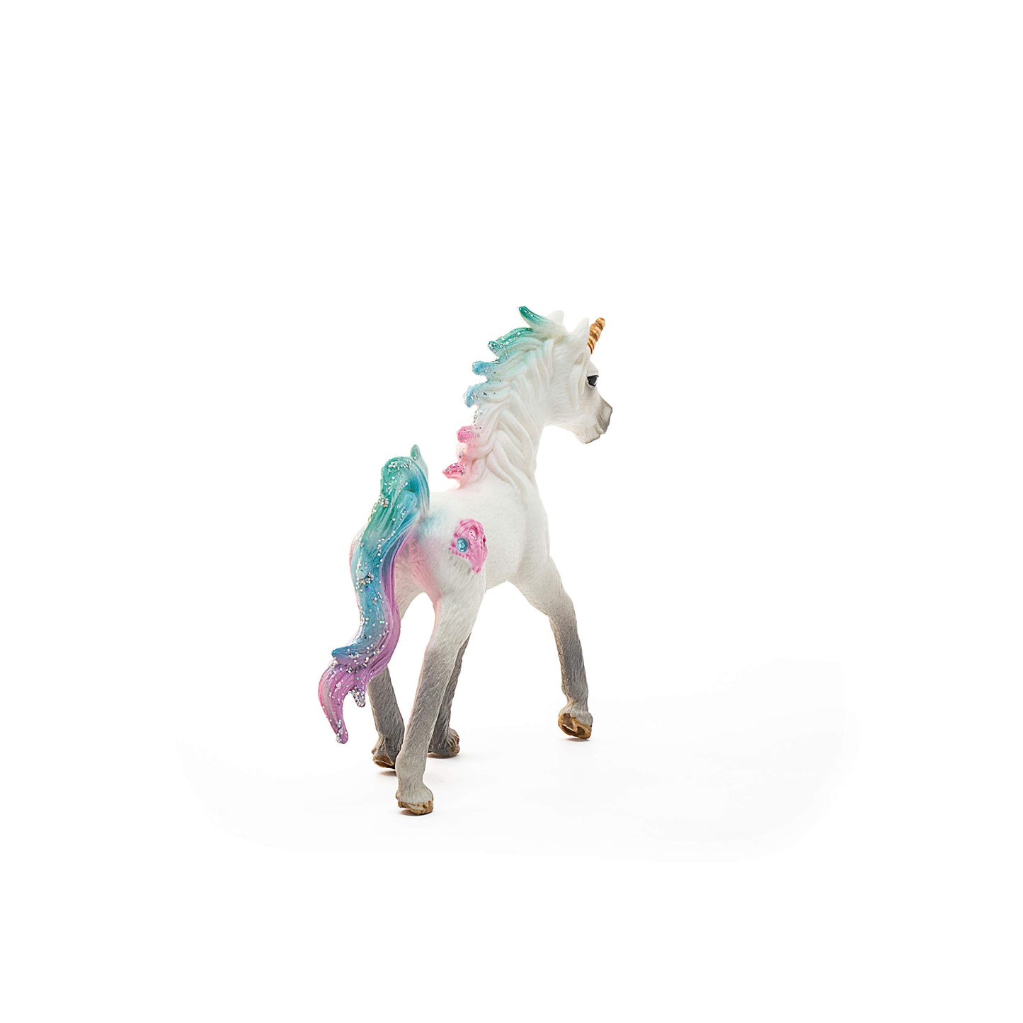 Schleich Bayala, Unicorn Toys For Girls And Boys, Sea Unicorn Baby With Gems, Blue And Pink, Ages 5+