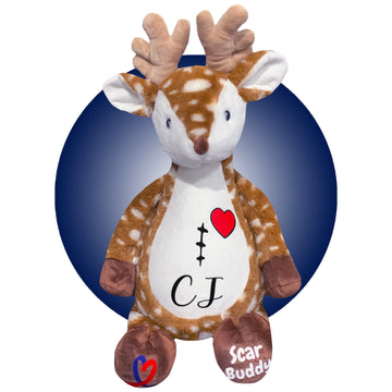 Heart Surgery Recovery Gifts - Personalized 18'' Scar Buddy - Open Heart Surgery Gifts - Gifts for kid having surgery - Custom S
