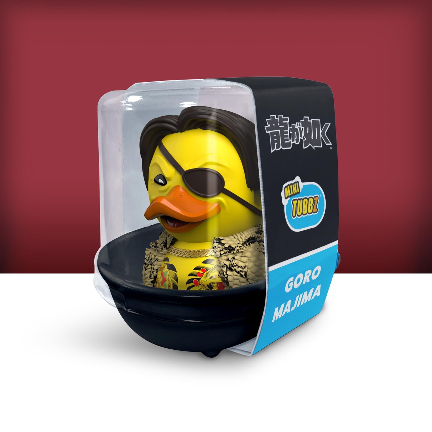 Tubbz Mini: Yakuza - Goro Majima Cosplaying Rubber Duck Vinyl Figure