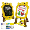 Talgic Kids Easel For Toddlers With Chalk Board And Dry Erase Easel, Easel For Toddlers Ages 2-4 & 5-8, Educational And Popular Gift Toys For Girls And Boys, Back To School Gifts For Students