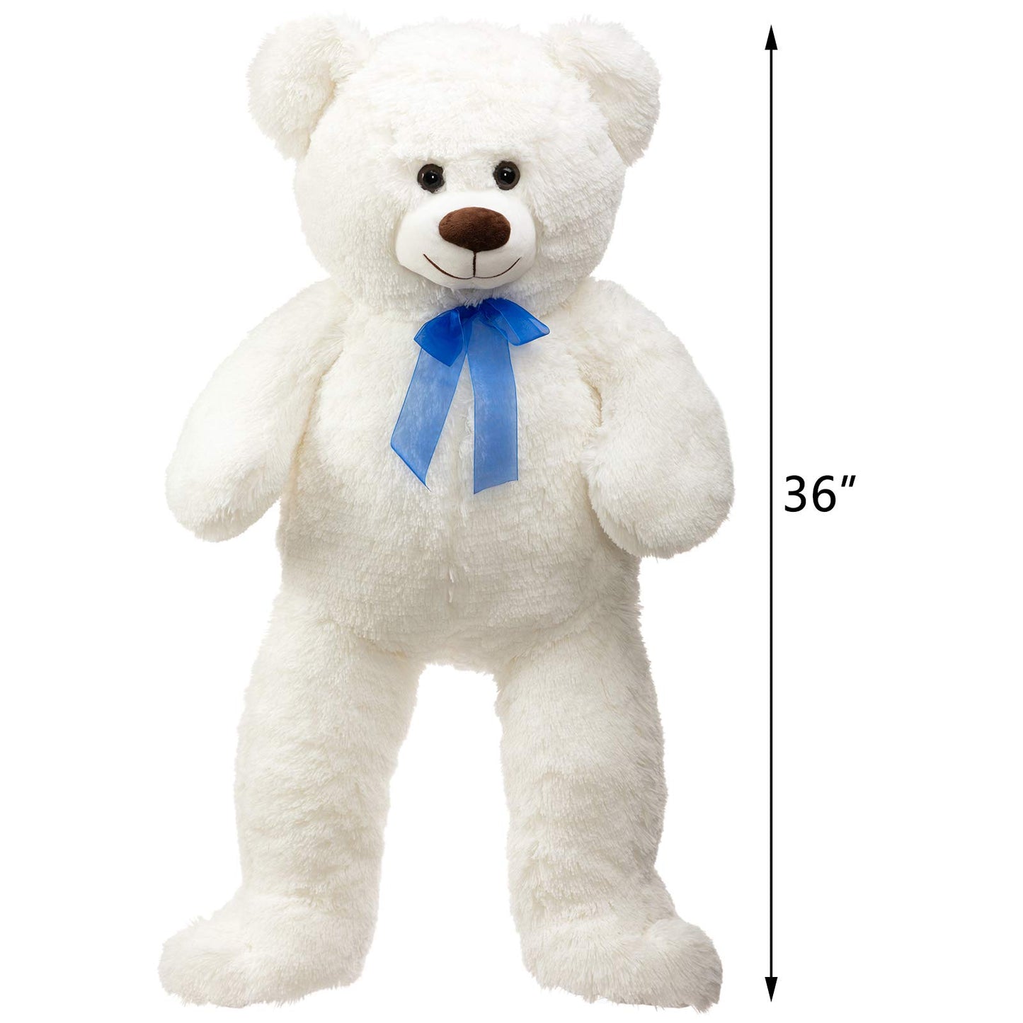 Hollyhome Teddy Bear Plush Giant Teddy Bears Stuffed Animals Teddy Bear Love 36 Inch White