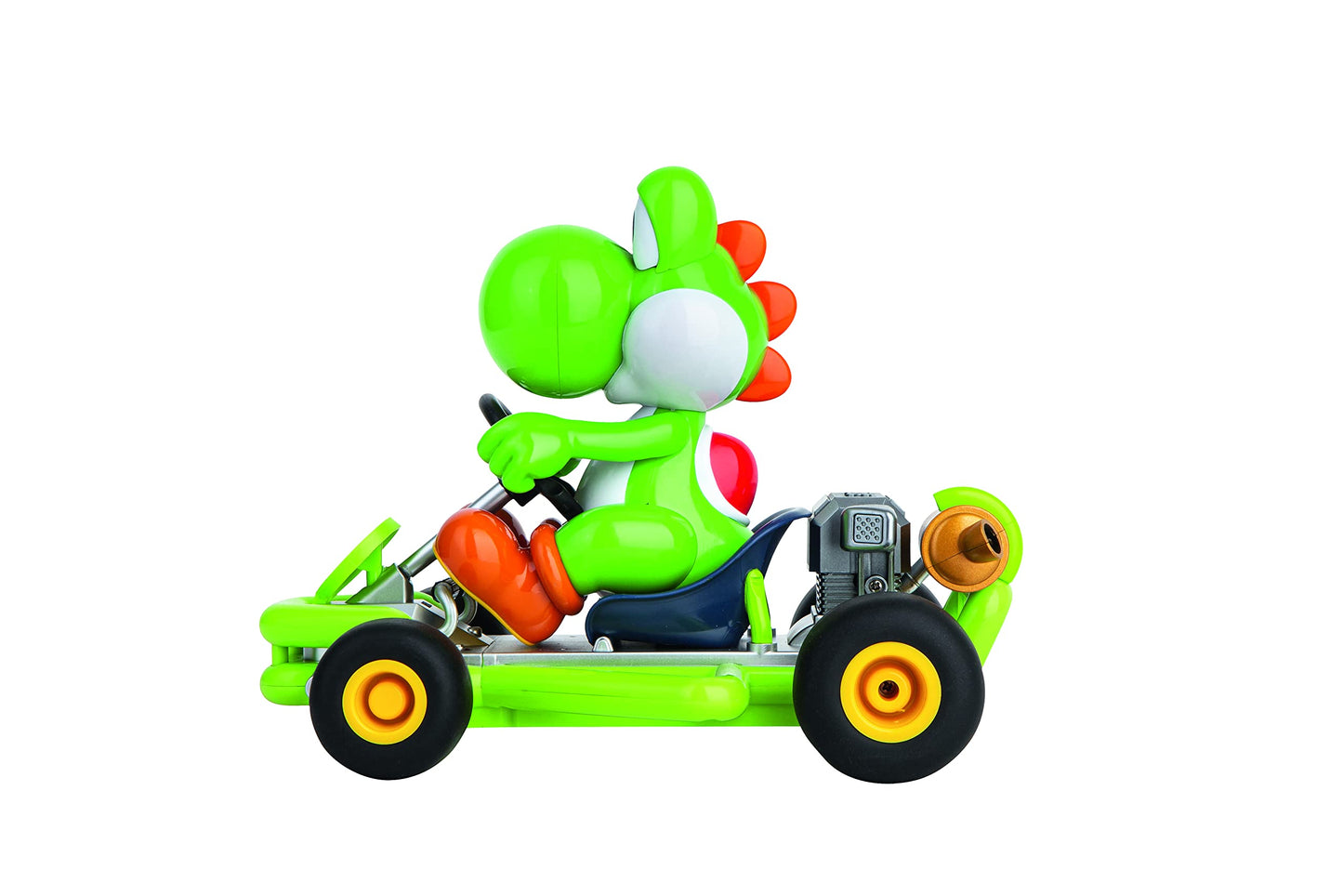 Carrera 200988 RC Official Licensed Mario Kart Pipe Kart Yoshi 1:18 Scale 2.4 GHz Remote Radio Control Car with Rechargeable LiF