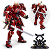High Godo Samurai Mech Warrior Model Building Sets, Double Swords Robot Building Blocks Toy Set, 923 Pieces Creative Collectible Gift For Adults Man Teens Boys 8+