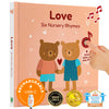 Cali'S Books Love Nursery Rhymes Musical Book Usb-C Rechargeable
