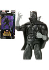Marvel Legends Black Panther 6-Inch Action Figure Toy with 2 Accessories, Model F3679, Plastic, Black