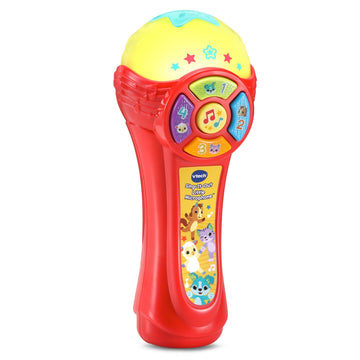 VTech Sing-It-Out Microphone - Small Multicolor Plastic Toy, Model 80-567700