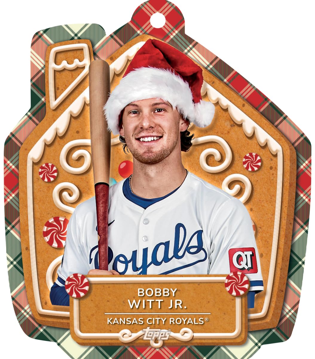 Topps 2024 Baseball Holiday Mega Box: Holiday-Themed Trading Cards, 100 Pieces