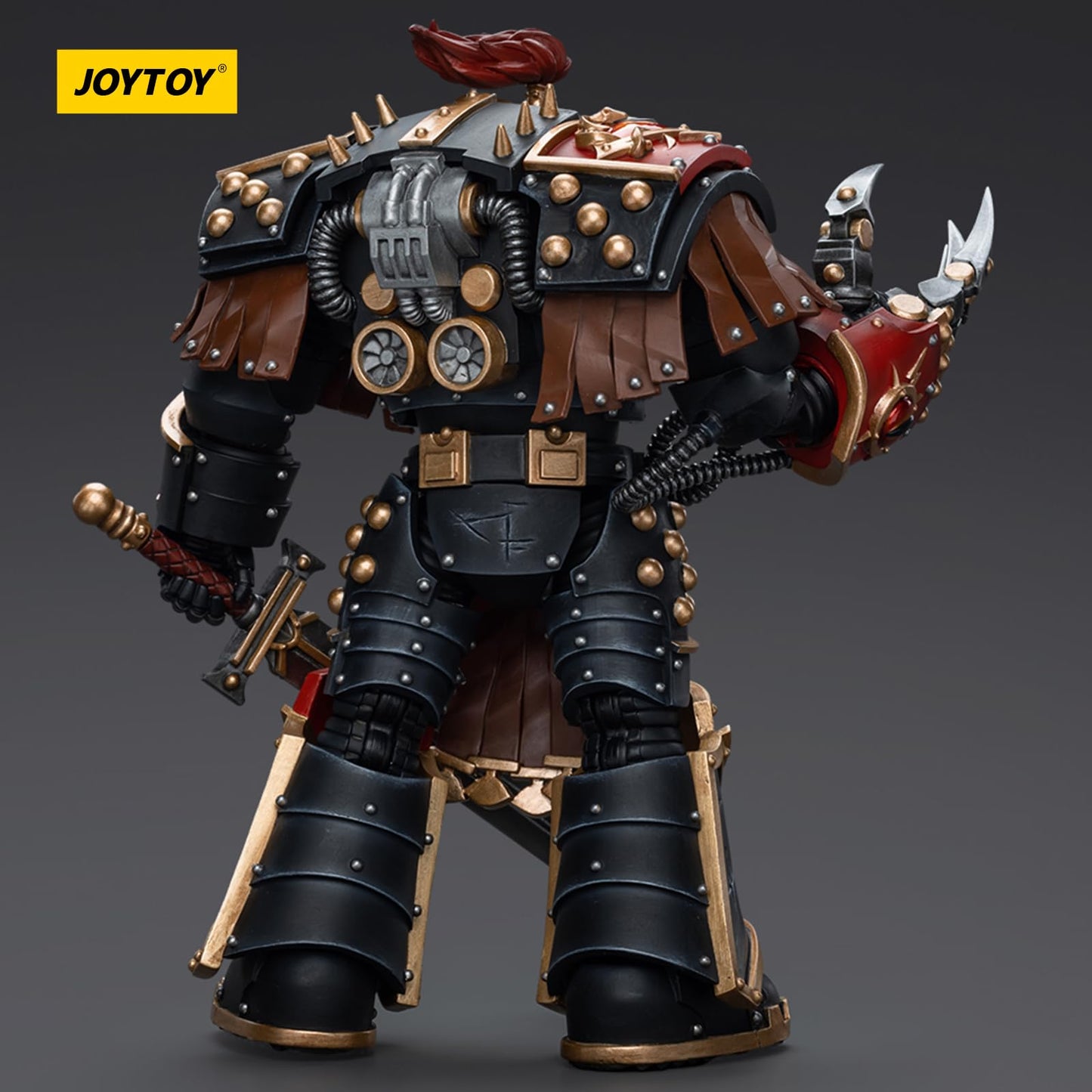 Joytoy Warhammer 40K Horus Heresy, Sons Of Horus Ezekyle Abaddon First Captain Of The Xvlth Legion 1/18 Action Figure Model
