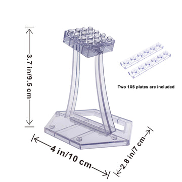 Display Stand For Lego 10327 Icons Dune Atreides Royal Ornithopter, 75021 7676 7163 75354 Gunship Kit, 43217 Up House, For Speed