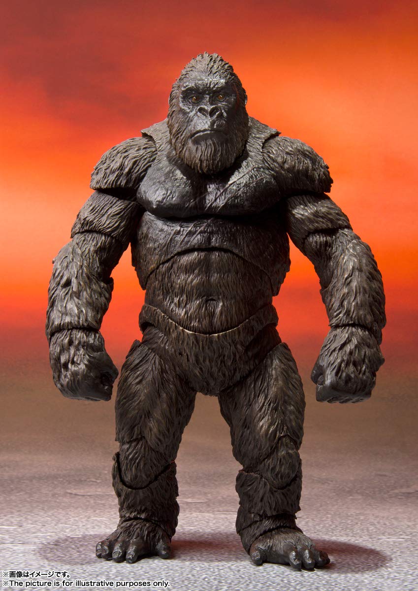 Tamashii Nations - Godzilla Vs. Kong - Kong From Movie Godzilla Vs. Kong (2021), Bandai Spirits S.H.Monsterarts Action Figure