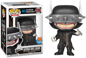 POP DC Heroes: Dark Nights Metal - The Batman Who Laughs (PX Previews limited availability) Funko Pop! Vinyl Figure (Bundled with Compatible Pop Box Protector Case) Multicolored 3.75 inches