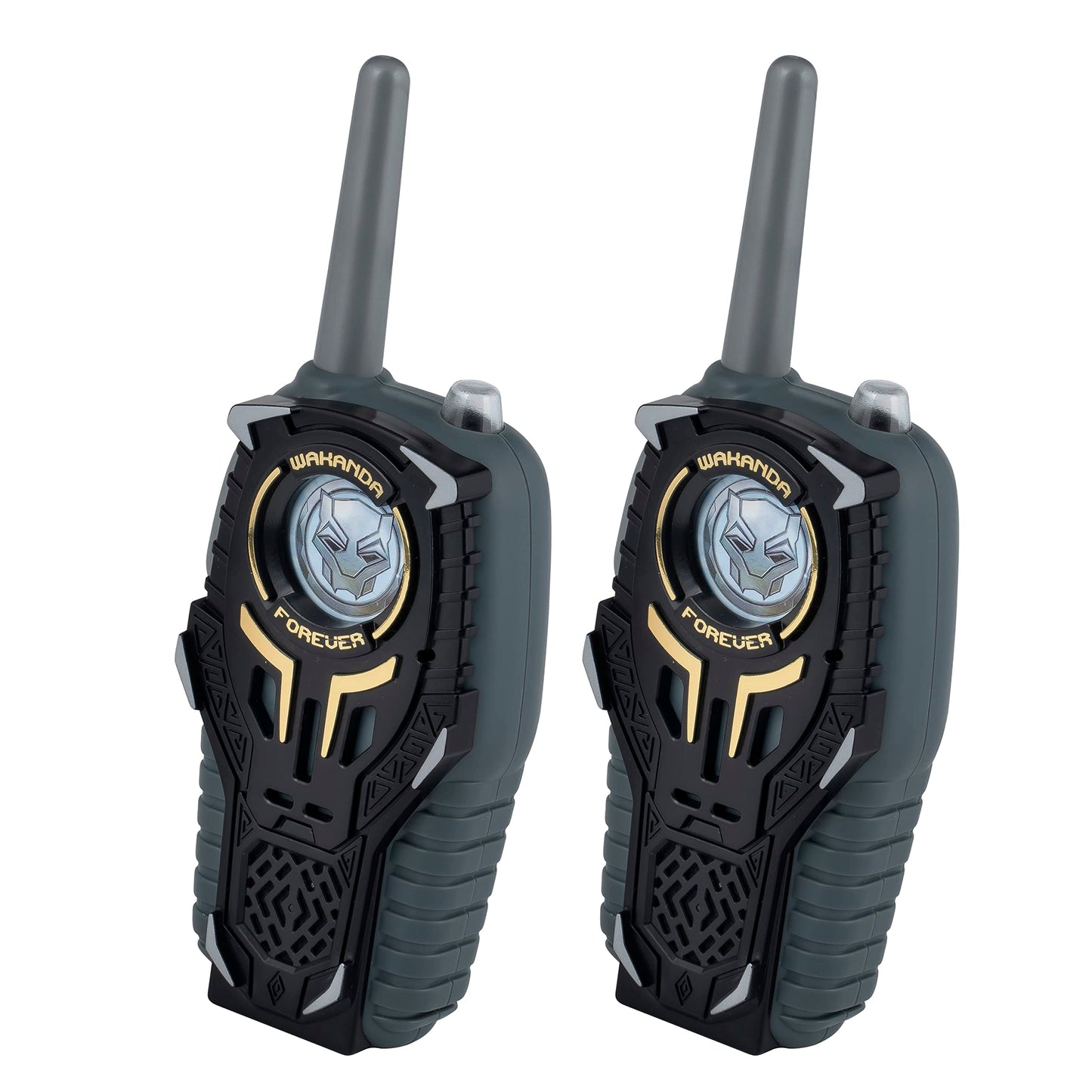 Ekids Black Panther Wakanda Forever Toy Walkie Talkies For Kids, Static Free Indoor And Outdoor Toys For Boys Aged 3 And Up