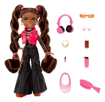 Bratz Alwayz Sasha Fashion Doll With 10 Accessories And Poster