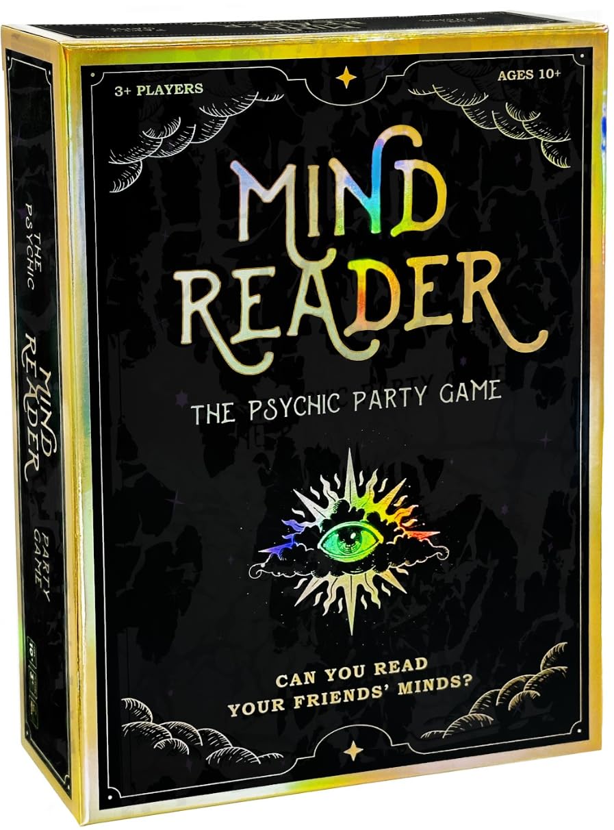 Mind Reader - Can You Read Your Friends' Minds? The Fun Mind Reading Psychic Mind Meld Medium Family Party Game For Kids, Teens,