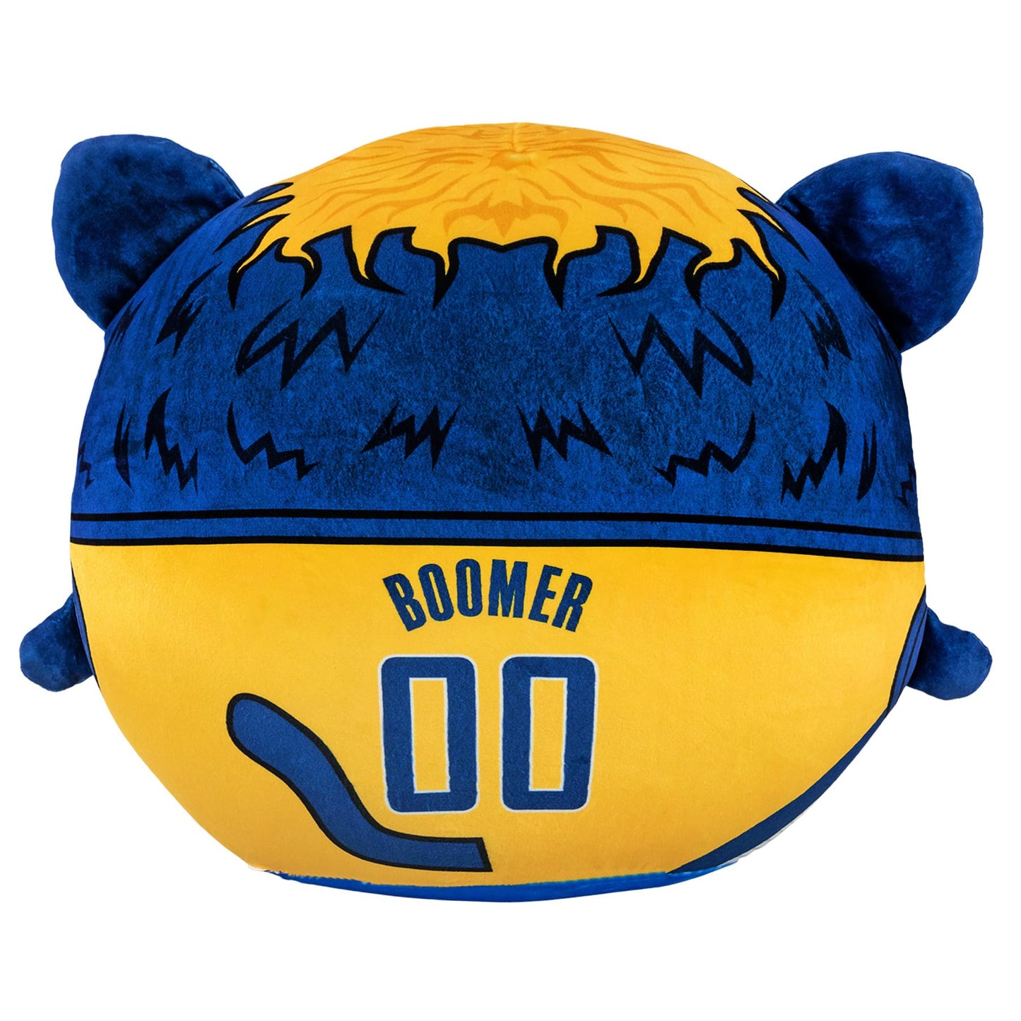 The Sleep Squad Indiana Pacers Boomer Plushie - 12" Kiri Cloud Mascot, Crystal Velboa Polyester