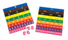 Learning Advantage Fraction/Decimal Tiles - Set Of 51 - Double-Sided Rainbow Tiles - Visual, Hands-On Math Resource - Teach Fractions, Decimals And Equivalents, 7673
