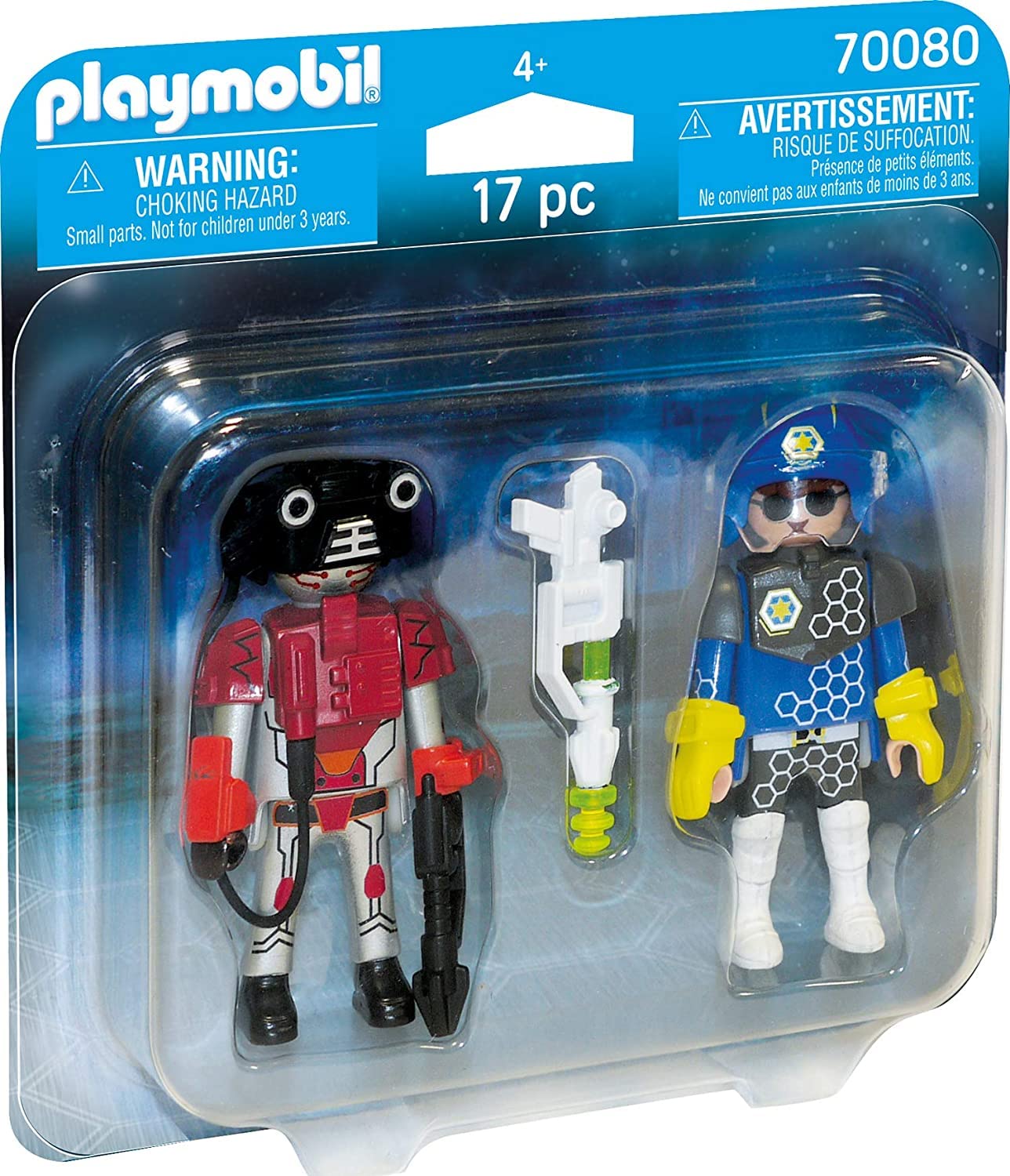 Playmobil 70080 Space Policeman And Thief Duo Pack