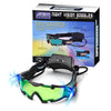 Allomn Spy Night Vision Goggles With Flip-Out, Adjustable Kids Led Night Green Lens Glasses For Hunting Racing Bicycling, Skying To Protect Eyes